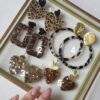 Réservé Mme Ravia 4 paires boucles et 1 porte monnaie – Image 5