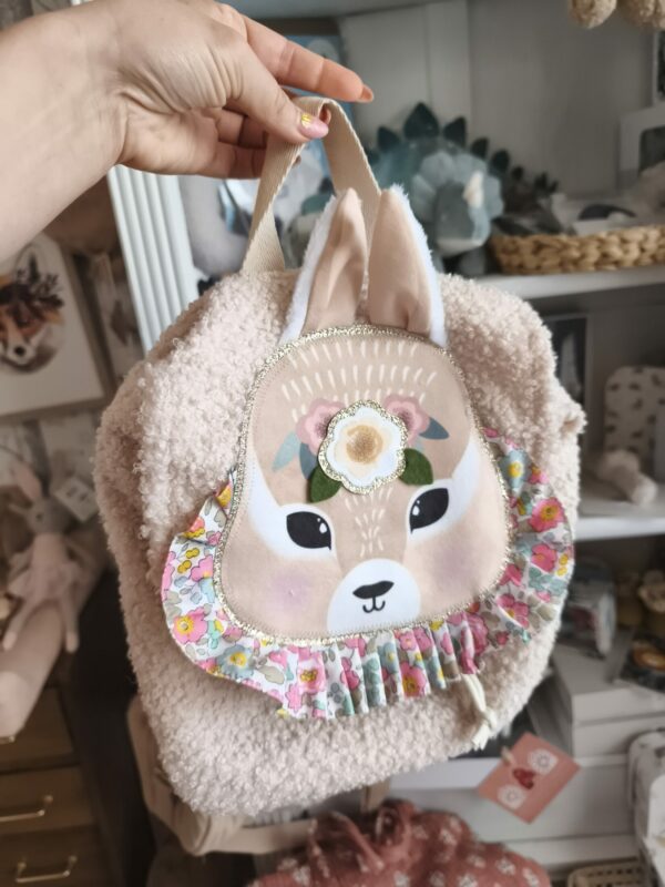 Sac lapin corail