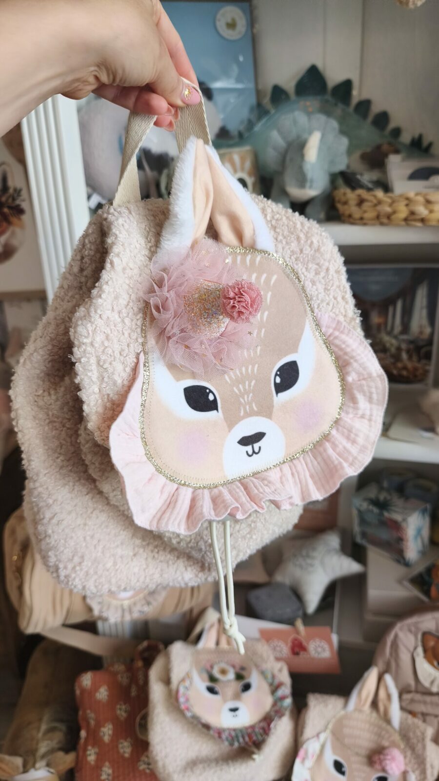 Sac lapin chapeau