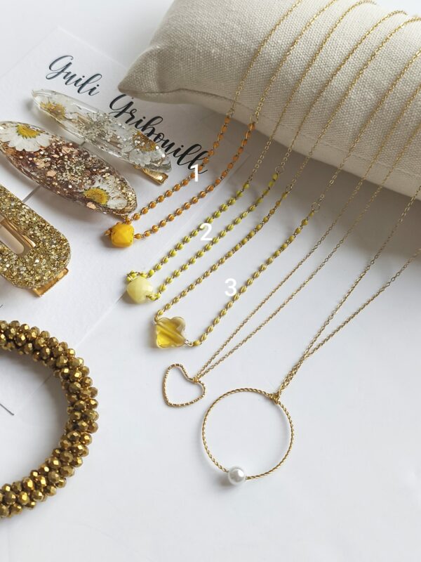 Collier teinte chaude