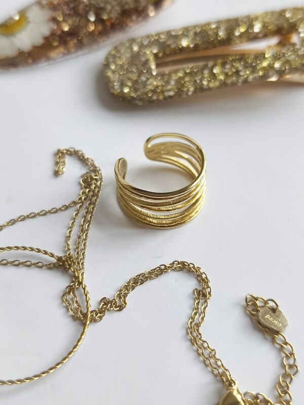 Bague acier inoxydable anneau