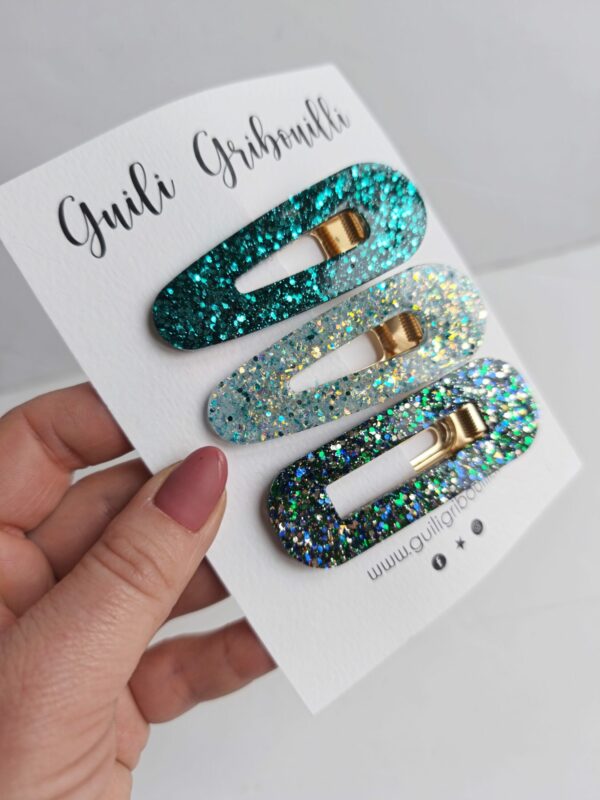 Trio Barrette turquoise