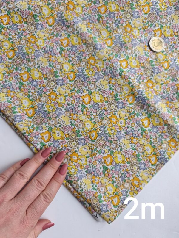 liberty jaune poussin 2 mètres