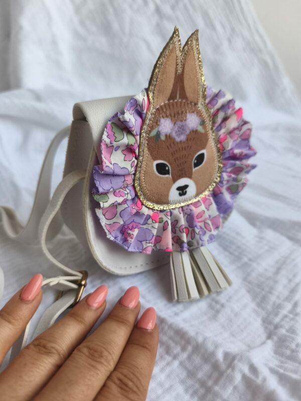 petit sac lapin lilas